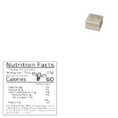 EDIT AUF ZUHAUSE Honey Nutrition BLANK SERVING GRÖ Gummistempel (Stempel)