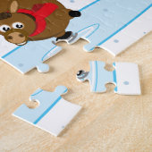 Edit, Christmas / Navidad, Olentzero ice Skaten, Puzzle (Seite)