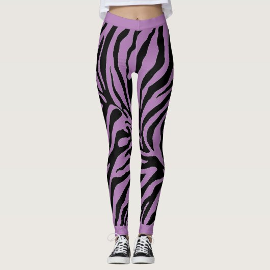 EDIT DESIGN zebra 1 Ändern Sie die Farbe Leggings (Vorderseite)