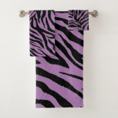 EDIT Hintergrundfarbe Zebra Badhandtuch Set (Insitu)