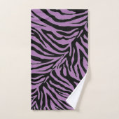 EDIT Hintergrundfarbe Zebra Badhandtuch Set (Handtuch)