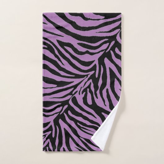EDIT Hintergrundfarbe Zebra Badhandtuch Set (Handtuch)