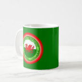 Edit Matching Welsh Dragon St David's Day Kaffeetasse (Vorderseite Links)