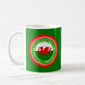 Edit Matching Welsh Dragon St David's Day Kaffeetasse (Links)