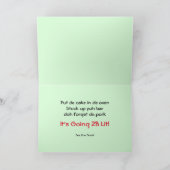 Editable - Ah Comin' fue de Christmas Karte (Innenseite)