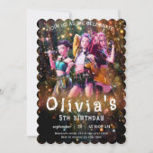 Editable Anime Birthday Invitation Einladung (Vorderseite)