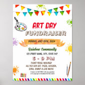 Editable Art fair Flyer Poster (Vorne)