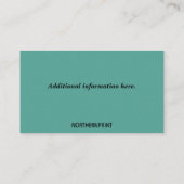 Editable Auto Glass Repair and Replacement Busines Visitenkarte (Rückseite)