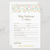 Editable Baby Predication and Advisor Baby Showroo (Vorne/Hinten)