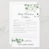 Editable Baby Predication and Advisor Baby Showroo (Vorne/Hinten)