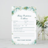 Editable Baby Predication and Advisor Baby Showroo (Stehend Vorderseite)