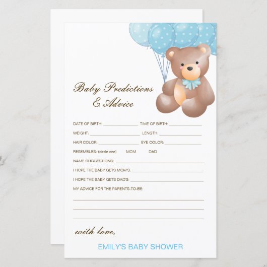 Editable Baby Predication and Advisor Baby Showroo (Vorne/Hinten)