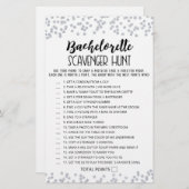 Editable Bachelorette Scavenger Jagdspiel (Vorne/Hinten)