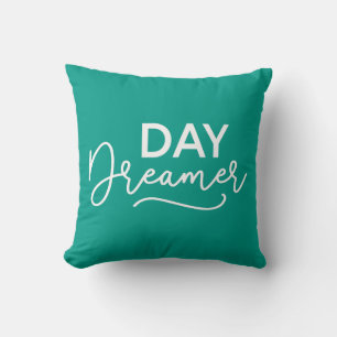 Editable Background Color Modern Day Dreamer Kissen