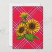 Editable Barnyard GRILLEN Cookout Invite Gingham R Einladung (Rückseite)