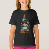 Editable Basic Hexch Pumpkin Spice Youth Halloween T-Shirt (Vorderseite)