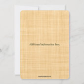 Editable Bear With Green Balloons Birthday Einladung (Rückseite)