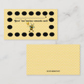 Editable Bee Haviour Rewards Card Treuekarte (Vorne/Hinten)