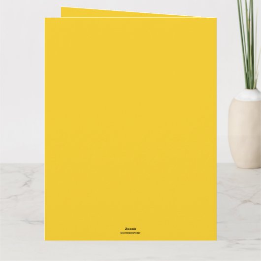 Editable Bees and a Beehive Greeting Karte (Rückseite)