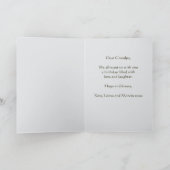 Editable Bird of Paradise Karte (Innenseite)