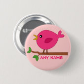 Editable Bird Print Buttons (Vorne & Hinten)