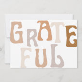 Editable Boho Vielen Dank Geschäftskartenvorlage Dankeskarte (Rückseite)