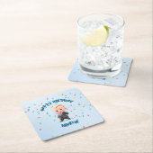 Editable Boss Baby Paper Coaster Rechteckiger Pappuntersetzer (Vor Ort)