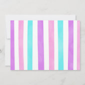 Editable Bounce Foto Einladung (Rückseite)