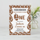 Editable Boys Sports Party Card mit klassischem Ba Einladung (Stehend Vorderseite)