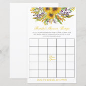Editable Bridal Bingo Brautparty Game PRINTED (Vorne/Hinten)