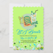 Editable Brunch Invitation, Let's Brunch Invitatio Save The Date (Vorderseite)