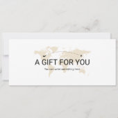 Editable Bucharest Plane Boarding Pass Ticket Einladung (Rückseite)