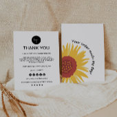 Editable Business danke You Card,