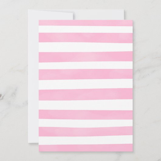 Editable Butterfly Einladung (Rückseite)