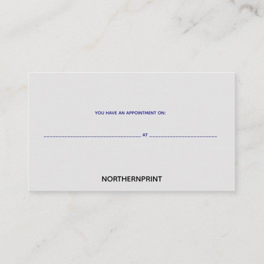 Editable Caduceus Medical Beruflich Business Visitenkarte (Rückseite)