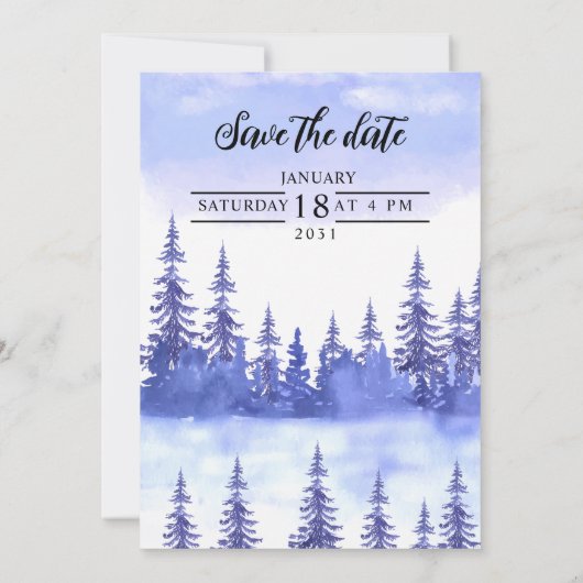 Editable Cards Wedding Invitation Party Einladung (Rückseite)