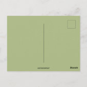 Editable Cherubs auf einem Zweig der Rose Valentin Postkarte (Rückseite)