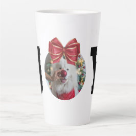 Editable Christmas JOY Ornament Photo Template Milchtasse