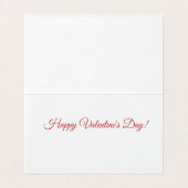 EDITABLE Classic Music mit Händel Valentine Card (Innenseite Aufgefaltet)