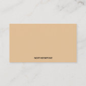 Editable Coffee Shop Loyalty Rewards Card Treuekarte (Rückseite)