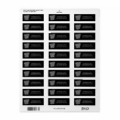 Editable Color ARKANSAS Moving Ankündigung (Vorne)