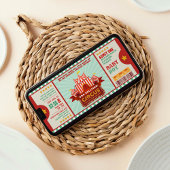 Editable Color Circus Ticket Couple Dusche Einladung