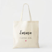 EDITABLE COLOR Custom Wedding Party Tasche (Vorne)