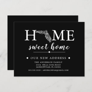 Editable Color FLORIDA Moving Ankündigung