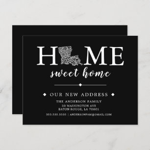 Editable Color LOUISIANA Moving Ankündigung