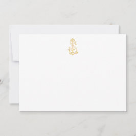 EDITABLE COLOR LS Monogram SL Monogram Notecards Mitteilungskarte