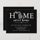 Editable Color MICHIGAN Moving Ankündigung (Vorne/Hinten)