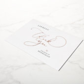 Editable Color Niedlich Script Bridesmaid Vielen D Folieneinladung (Gedreht)