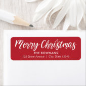 EDITABLE COLOR Splendid Season Weihnachtsadresse (Insitu)