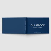 Editable Color Stylish Sans Serif Modernste Gästebuch (Voll)